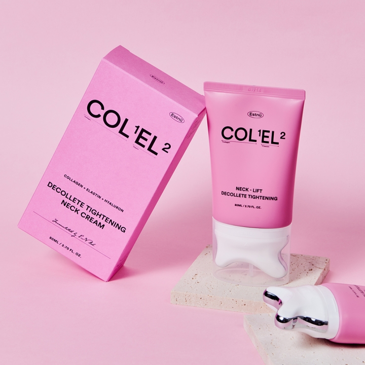 [블프특가] 어린콜라겐 엘라스틴 괄사 넥크림 (이중턱·목주름·승모근 등 넓은 부위 케어)