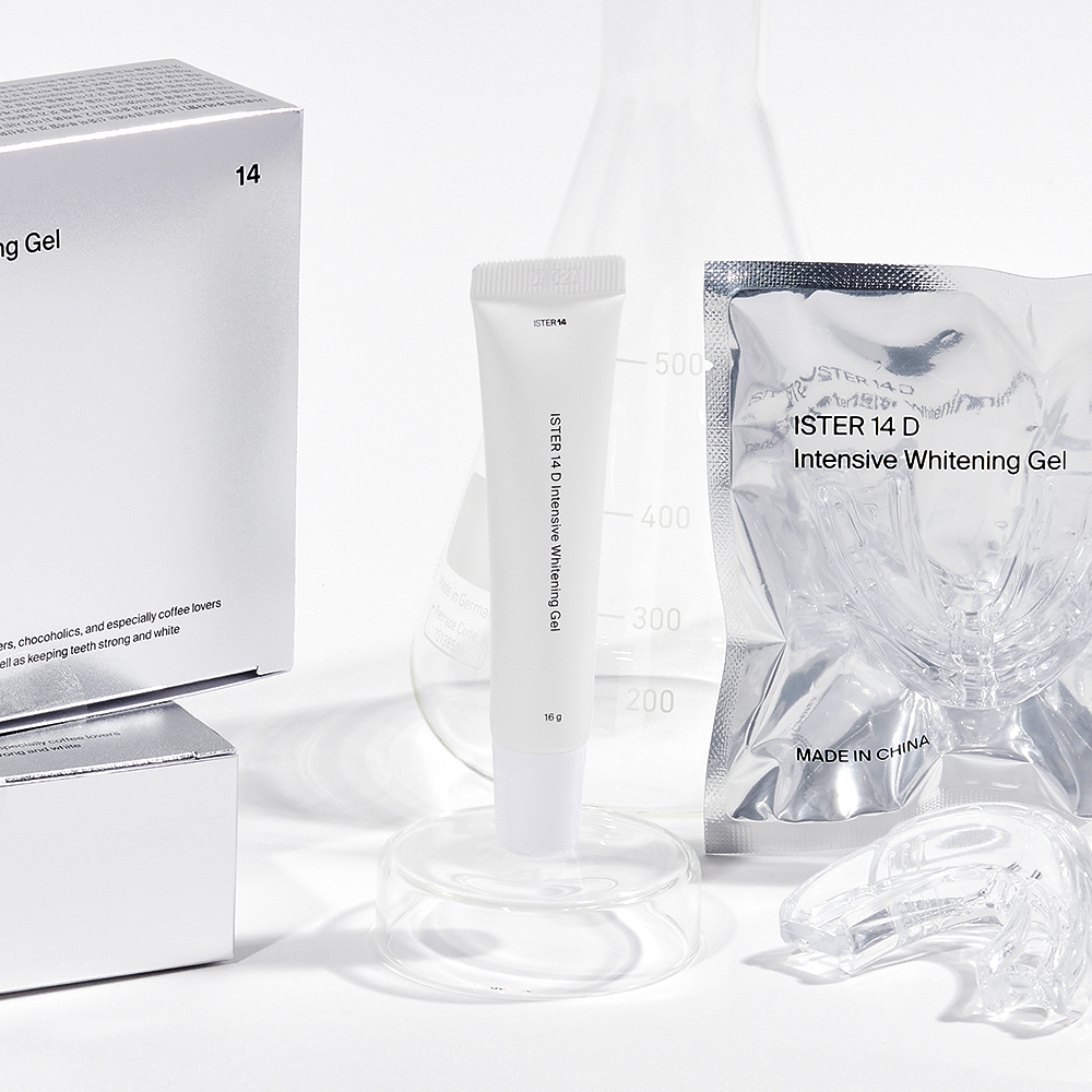 [초특가] 특허 에센셜오일 치아 미백 화이트닝 겔 & 마우스피스