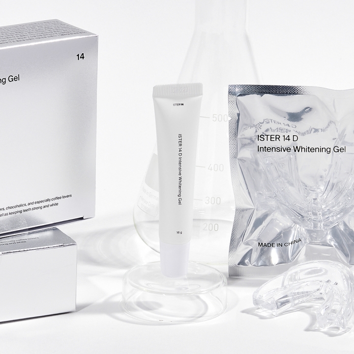 [초특가] 특허 에센셜오일 치아 미백 화이트닝 겔 & 마우스피스