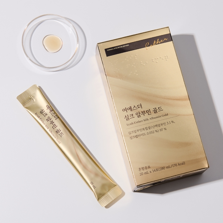 [국민영양] 여에스더 실크 알부민 골드 (프리미엄 액상 알부민)