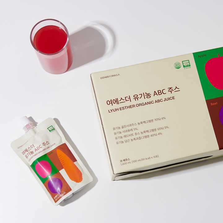 [블프1+1] 여에스더 유기농 ABC 주스 2박스 (총 28팩)