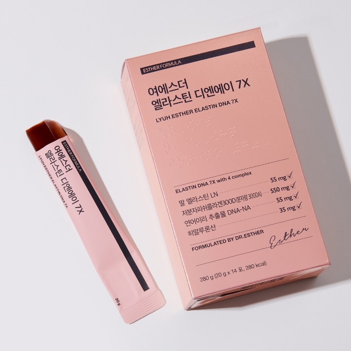 [블프1+1] 여에스더 엘라스틴 디엔에이 7X 2박스 (총 28포)