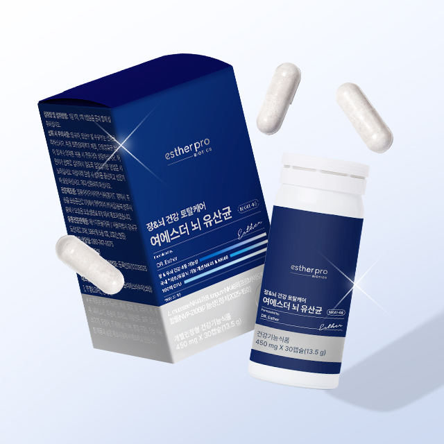 ★자사몰 특가★ 여에스더 뇌 유산균 (국내 유일 장-뇌 유산균 NK41&NK46) ★자사몰 특가★ 여에스더 뇌 유산균 (국내 유일 장-뇌 유산균 NK41&NK46)