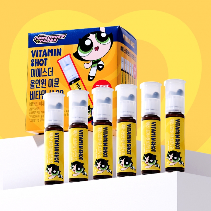 [초특가] 여에스더 올인원 이뮨 비타민 샷 20 파워퍼프걸 에디션 (+ 굿즈 증정)