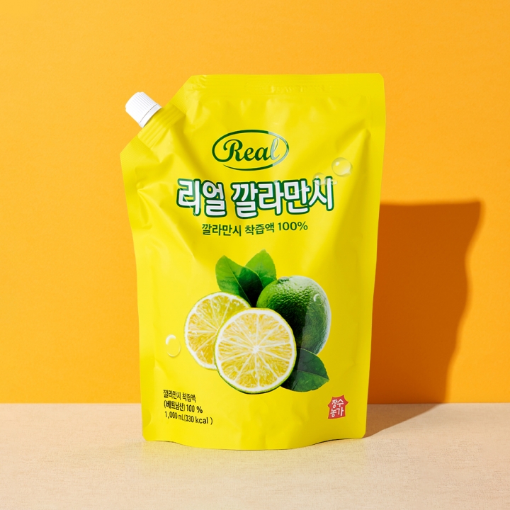 [초특가] 장수농가 100% 깔라만시 착즙액 1,000ml 1팩 (1,000ml)