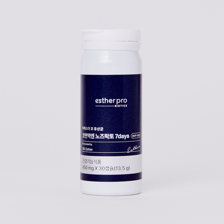 여에스더 코 유산균 코면역엔 노즈락토 7days