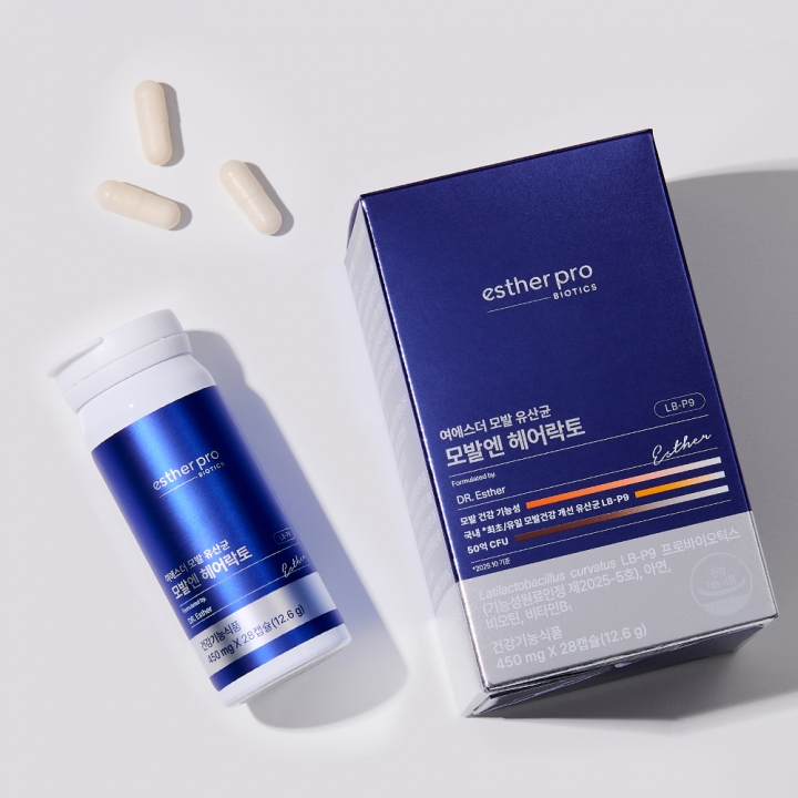 여에스더 모발유산균 모발엔 헤어락토