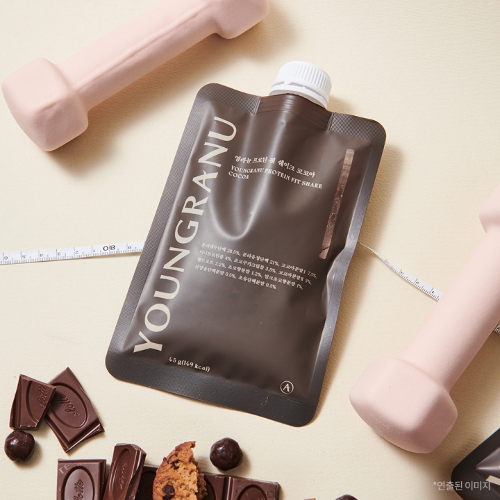 영라뉴 장영란 프로틴 핏 단백질 쉐이크 코코아