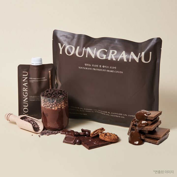 영라뉴 장영란 프로틴 핏 단백질 쉐이크 코코아