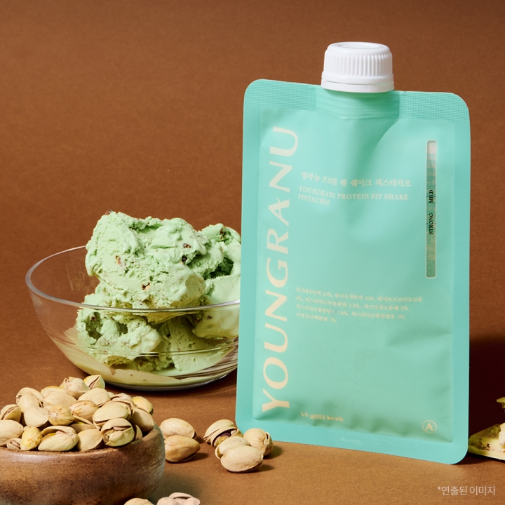 영라뉴 장영란 프로틴 핏 단백질 쉐이크 피스타치오