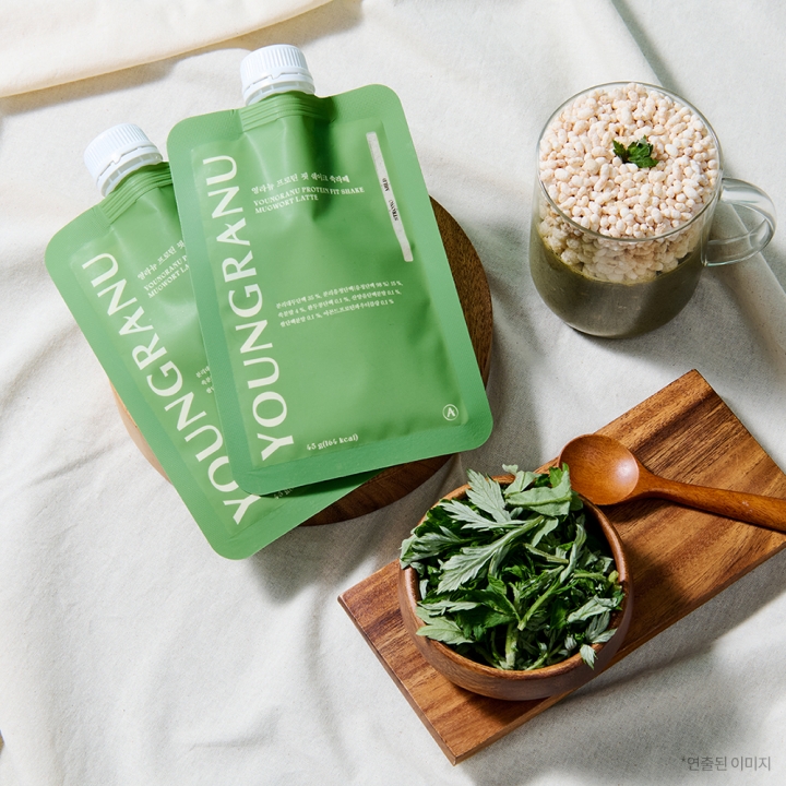 영라뉴 장영란 프로틴 핏 단백질 쉐이크 쑥라떼