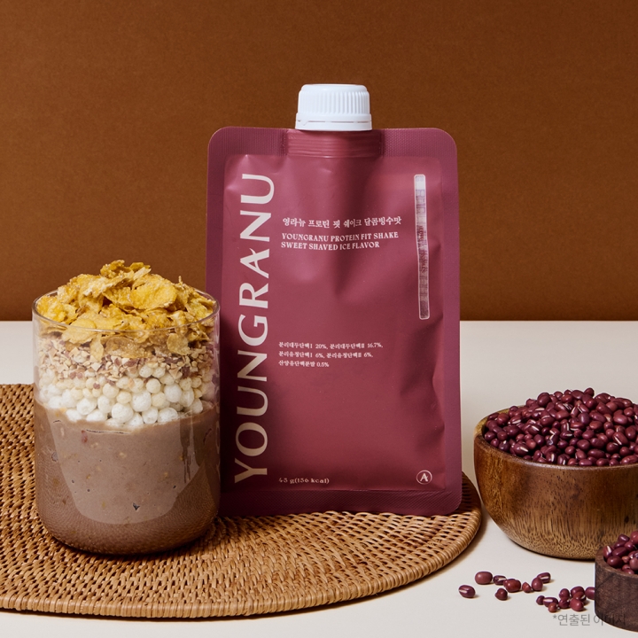 영라뉴 장영란 프로틴 핏 단백질 쉐이크 달콤빙수
