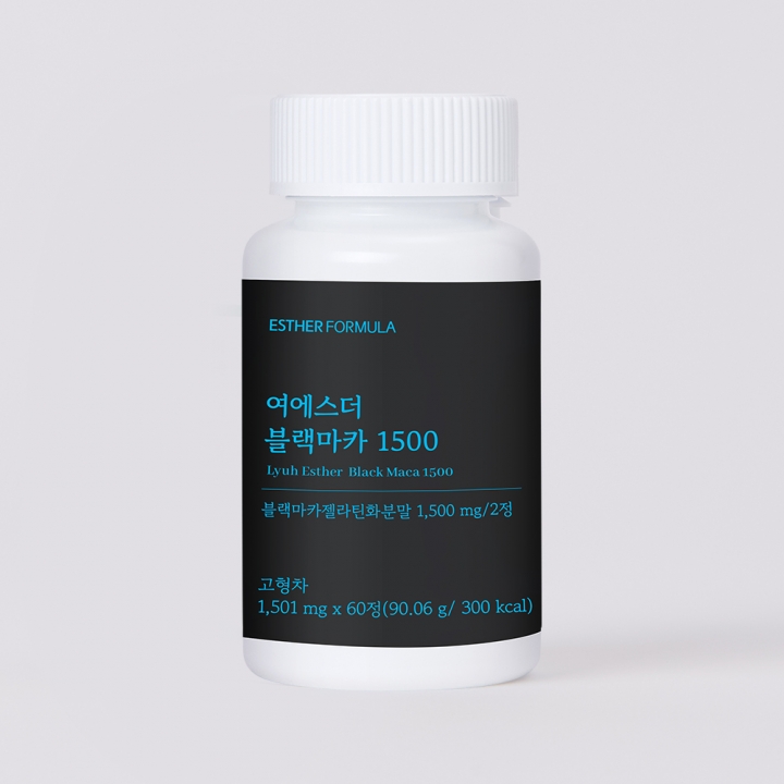 [국민영양] 여에스더 블랙마카 1500 (2/3(화) 순차 출고)