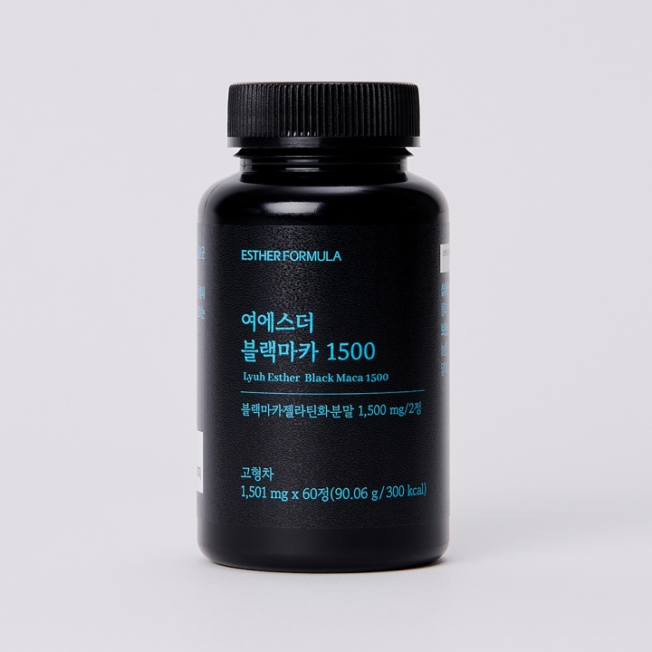 [국민영양] 여에스더 블랙마카 1500 (L- 아르지닌 & 타우린)