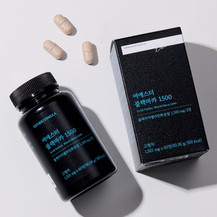 [국민영양] 여에스더 블랙마카 1500 (L- 아르지닌 & 타우린)