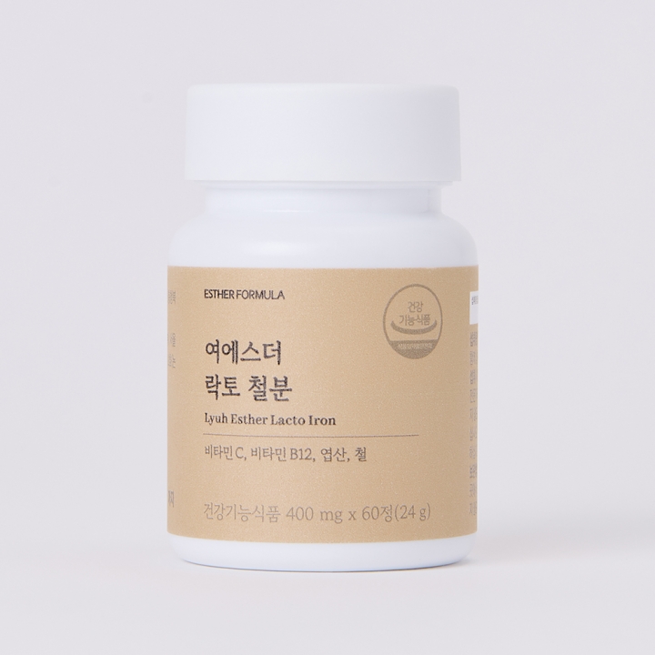 [설특가][2+2] 비헴철 락토 철분 엽산 4박스 (총 4개월분)