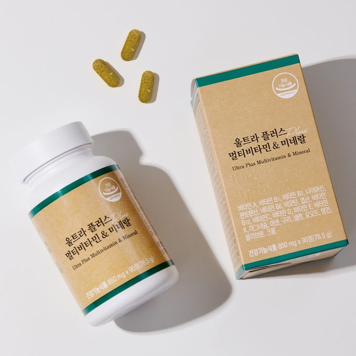 [설특가][2+2] 울트라 플러스 멀티비타민&미네랄 4박스 (총 4개월분)