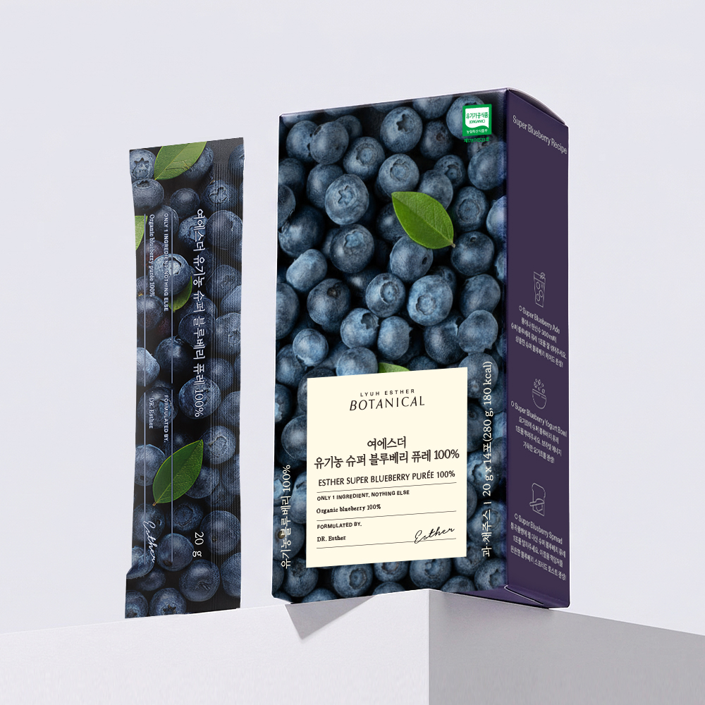 여에스더 유기농 슈퍼 블루베리 퓨레 100%