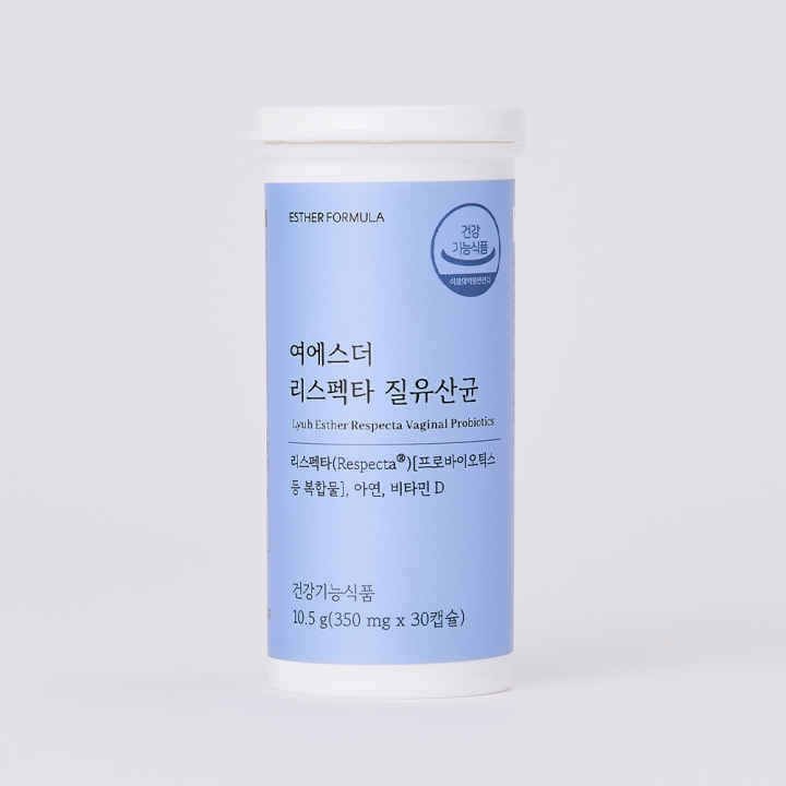 [1+1][특가] 여에스더 질 유산균 리스펙타 Pro 2박스 (총 2개월분)