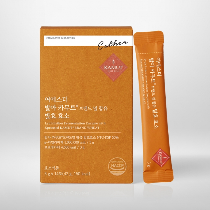 [초특가] 국민영양 여에스더 발아 카무트&reg; 브랜드 밀 함유 발효 효소