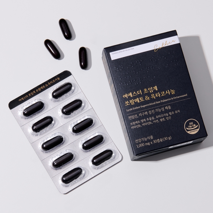 [국민영양] 여에스더 초임계 쏘팔메토&옥타코사놀