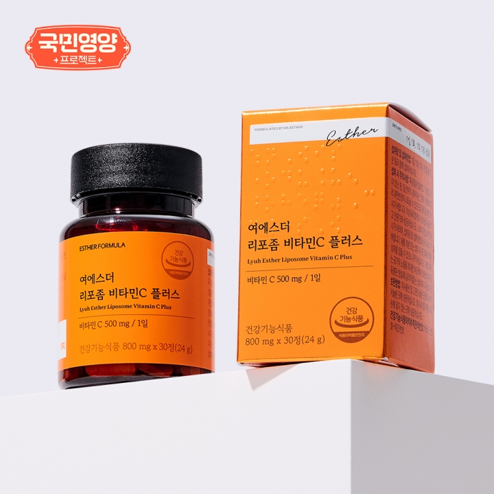[국민영양] 여에스더 리포좀 비타민C 플러스 6개월