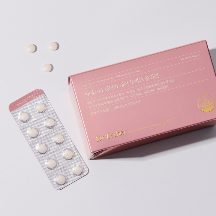 ★기획특가★ 여에스더 갱년기 케어 루바브 올인원 4박스