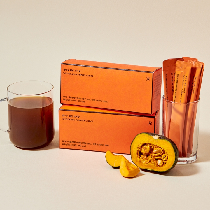 영라뉴 펌킨브이샷 장영란 관리 호박 차
