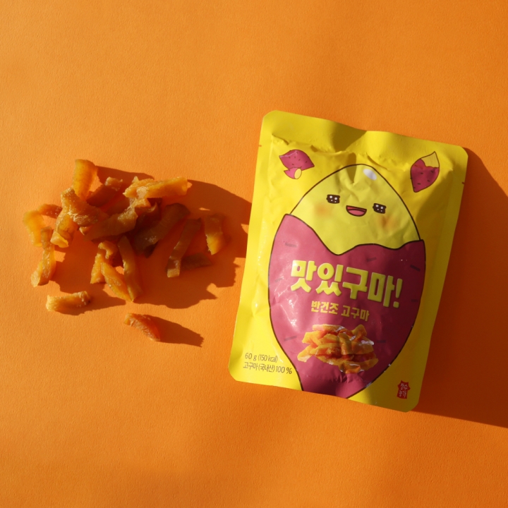장수농가 반건조 고구마 60g*5팩