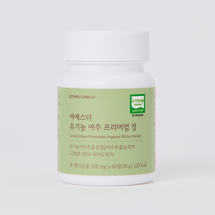 [국민영양] 여에스더 유기농 여주 프리미엄 정 (500% 농축 국내산 유기농 여주)