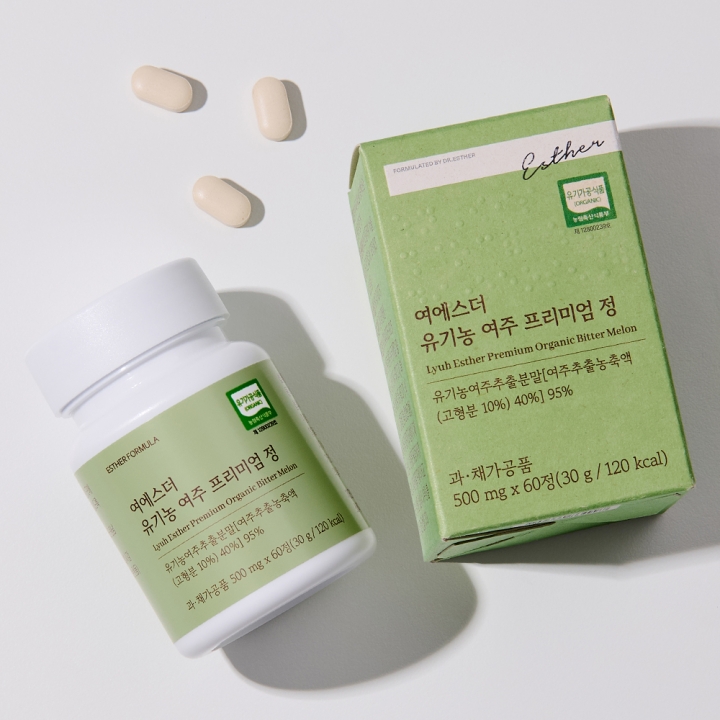 [국민영양] 여에스더 유기농 여주 프리미엄 정 (500% 농축 국내산 유기농 여주)