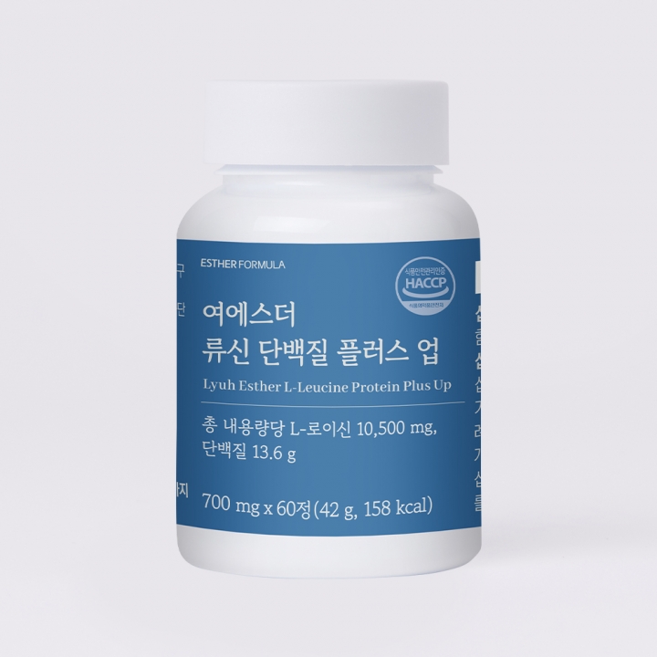 [국민영양] 여에스더 류신 단백질 플러스 업 (동·식물성 단백질 BCAA 필수 아미노산 배합) (9/30(화) 순차 출고 예정)