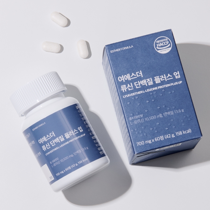 여에스더 류신 단백질 플러스 업