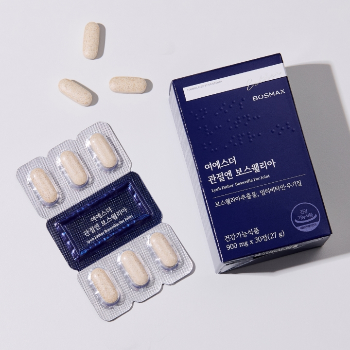 ★한정특가★여에스더 관절엔 보스웰리아(일일섭취량 400mg) 6박스