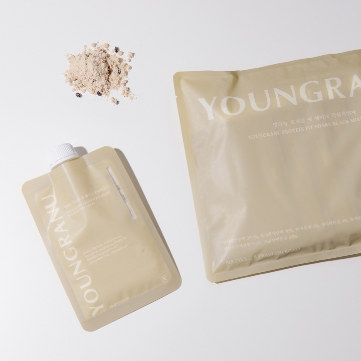 영라뉴 장영란 프로틴 핏 단백질 쉐이크 곡물 흑임자