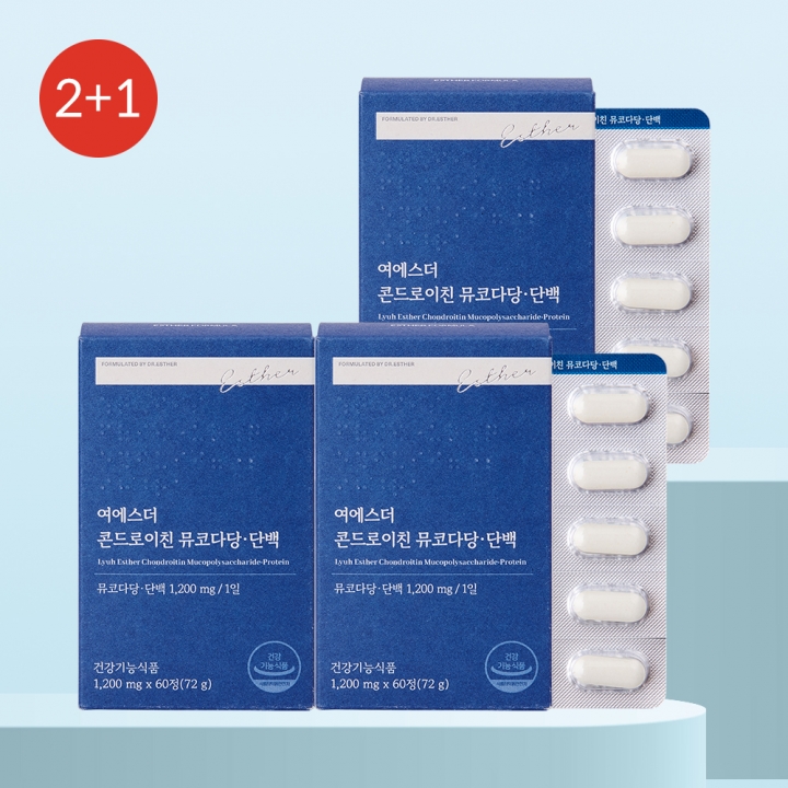 ★베스트2+1★ 여에스더 소연골 콘드로이친 뮤코다당·단백 3개