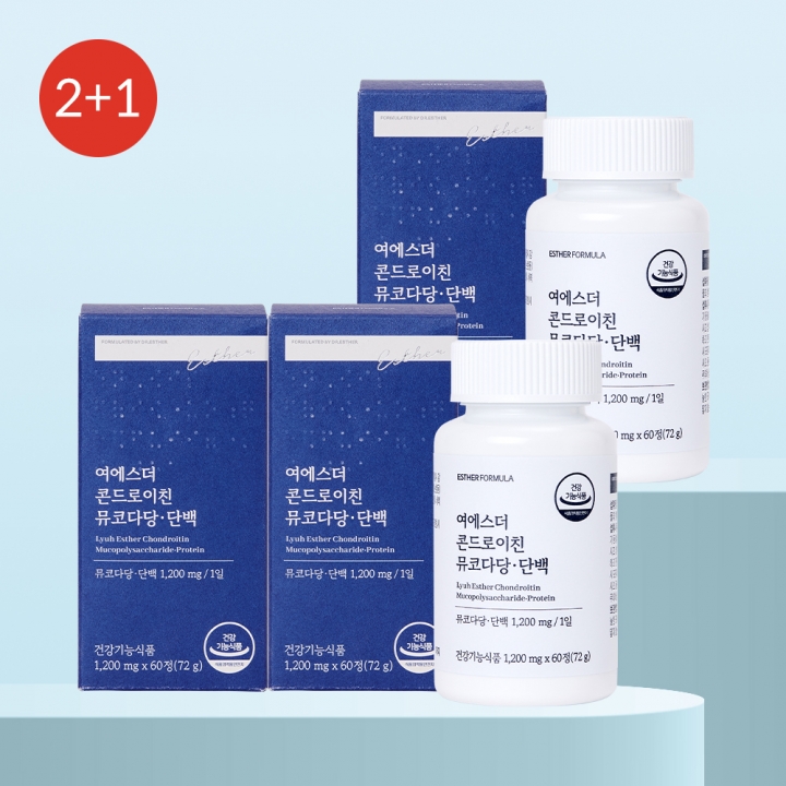 ★베스트2+1★ 여에스더 소연골 콘드로이친 뮤코다당·단백 3개
