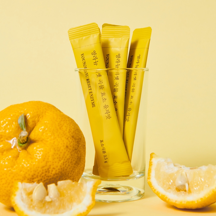 영라뉴 리셋 곡물 효소 유자맛