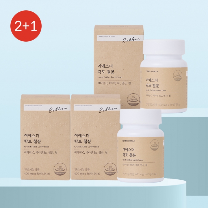 ★베스트2+1★ 여에스더 락토 철분 3개