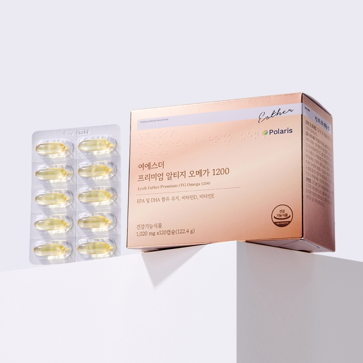 여에스더 프리미엄 알티지 오메가 1200 (2개월분)