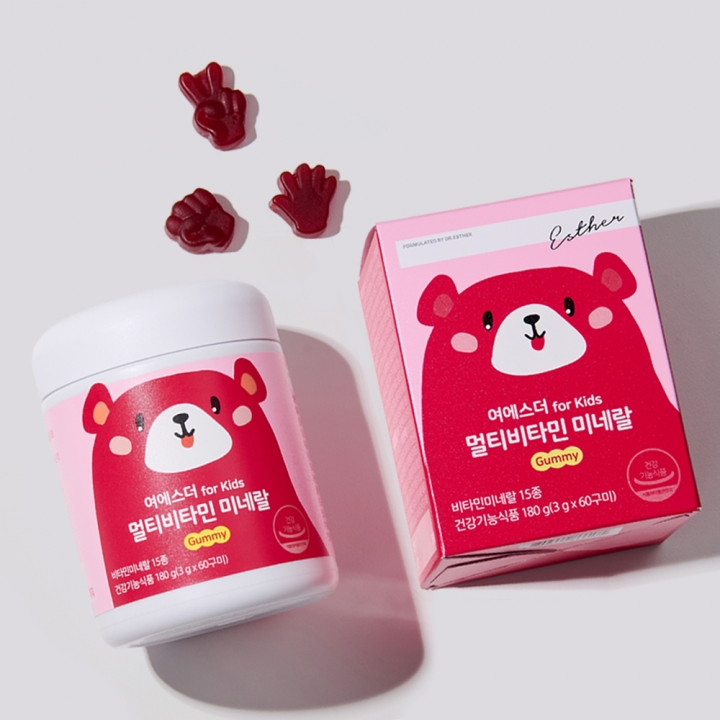 여에스더 for Kids 멀티비타민 미네랄 gummy