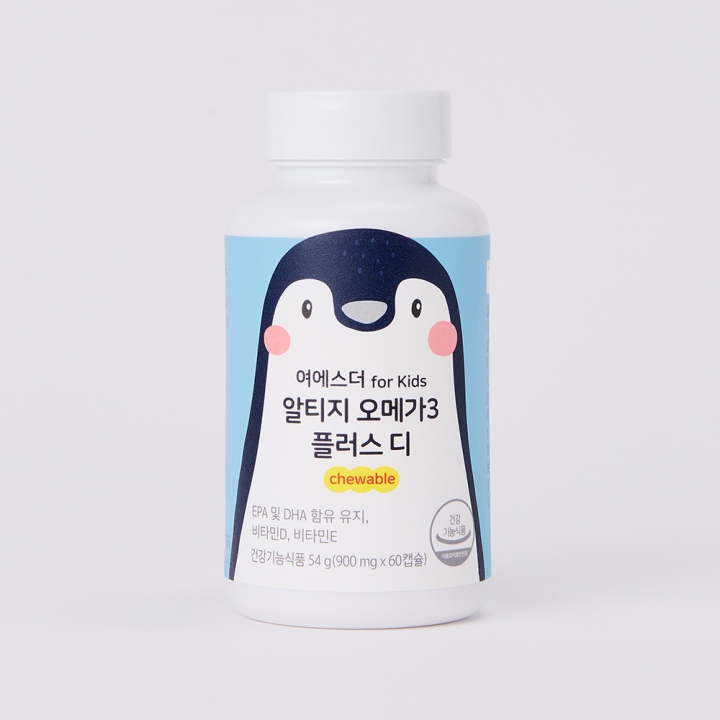여에스더 for Kids 알티지 오메가3 플러스 디 chewable