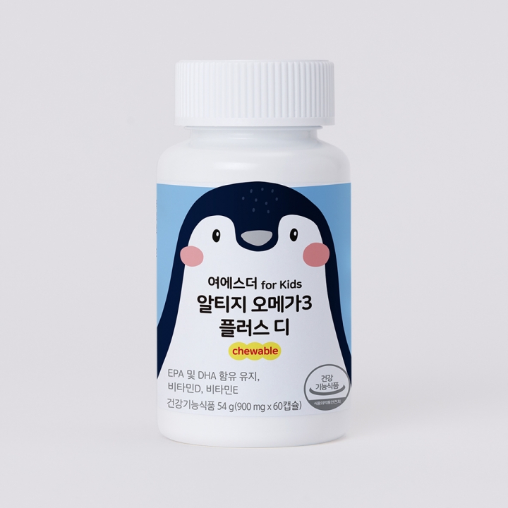 여에스더 for Kids 알티지 오메가3 플러스 디 chewable