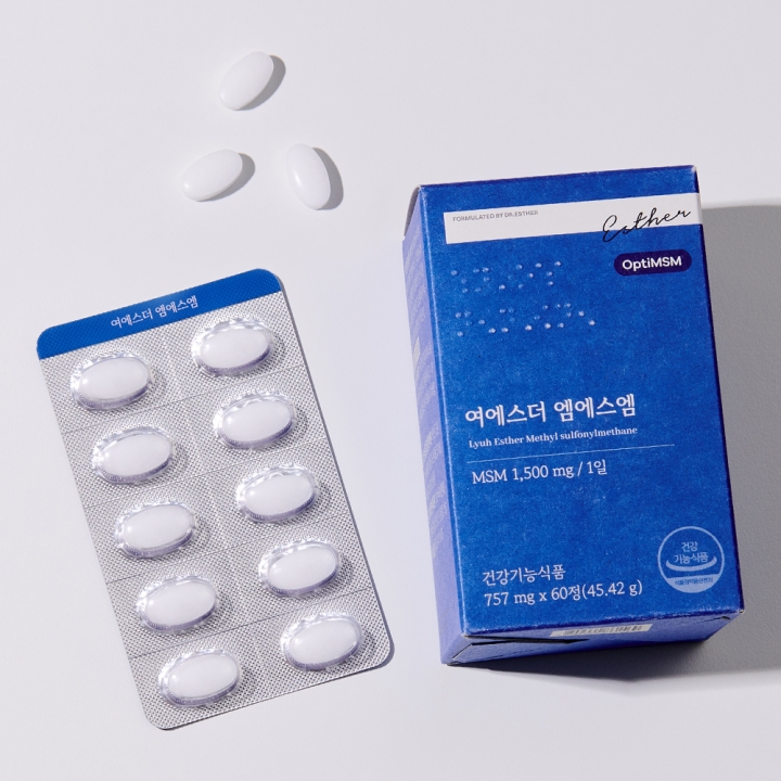★에스더몰 한정★ 여에스더 엠에스엠 MSM 4박스