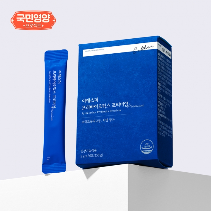 [국민영양] 여에스더 프리바이오틱스 프리미엄 유산균 먹이 6박스 (9/29(월) 순차 출고 예정)