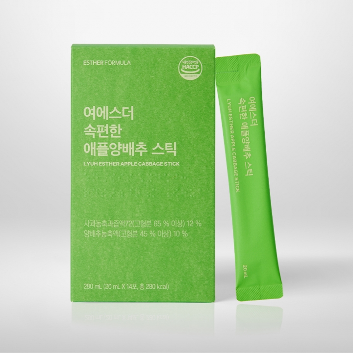 여에스더 속편한 애플양배추 액상 스틱