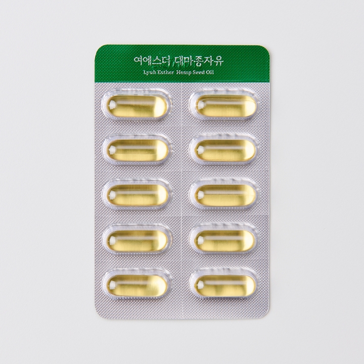 [국민영양] 여에스더 대마종자유 (100% 캐나다산 프리미엄 냉압착 대마종자유)