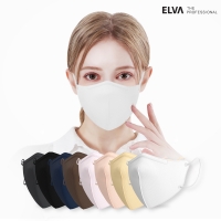 ELVA 세븐 클린 2D KF94 새부리형 컬러마스크 (25매입) 50매
