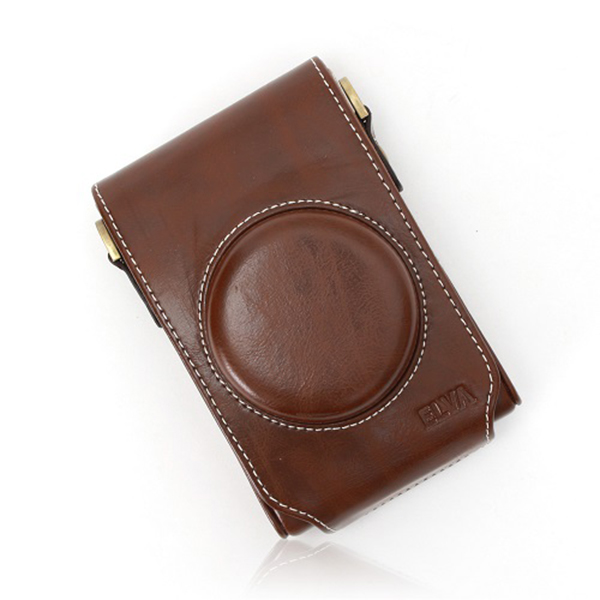 LUNA 2 Leather Case - Dark Brown