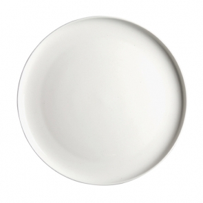 로코본12호 케익접시 원형 디저트 플레이팅 도자기 흰그릇